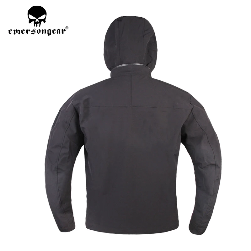 Emersongear Tactical Man SoftShell Jackets Camping Hiking Winter Coat Hunting Windbrer Jacket Hooded Hunt Coats Outdoor Sports
