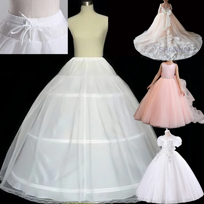 A-line Petticoat Underskirt 2 Hoops for Kids Children Flower Girl Dress Wedding Dress, Flower Girl Underskirt, Wedding Underskirt, Wedding Petticoat, Petticoat Underskirt, Petticoat Skirt