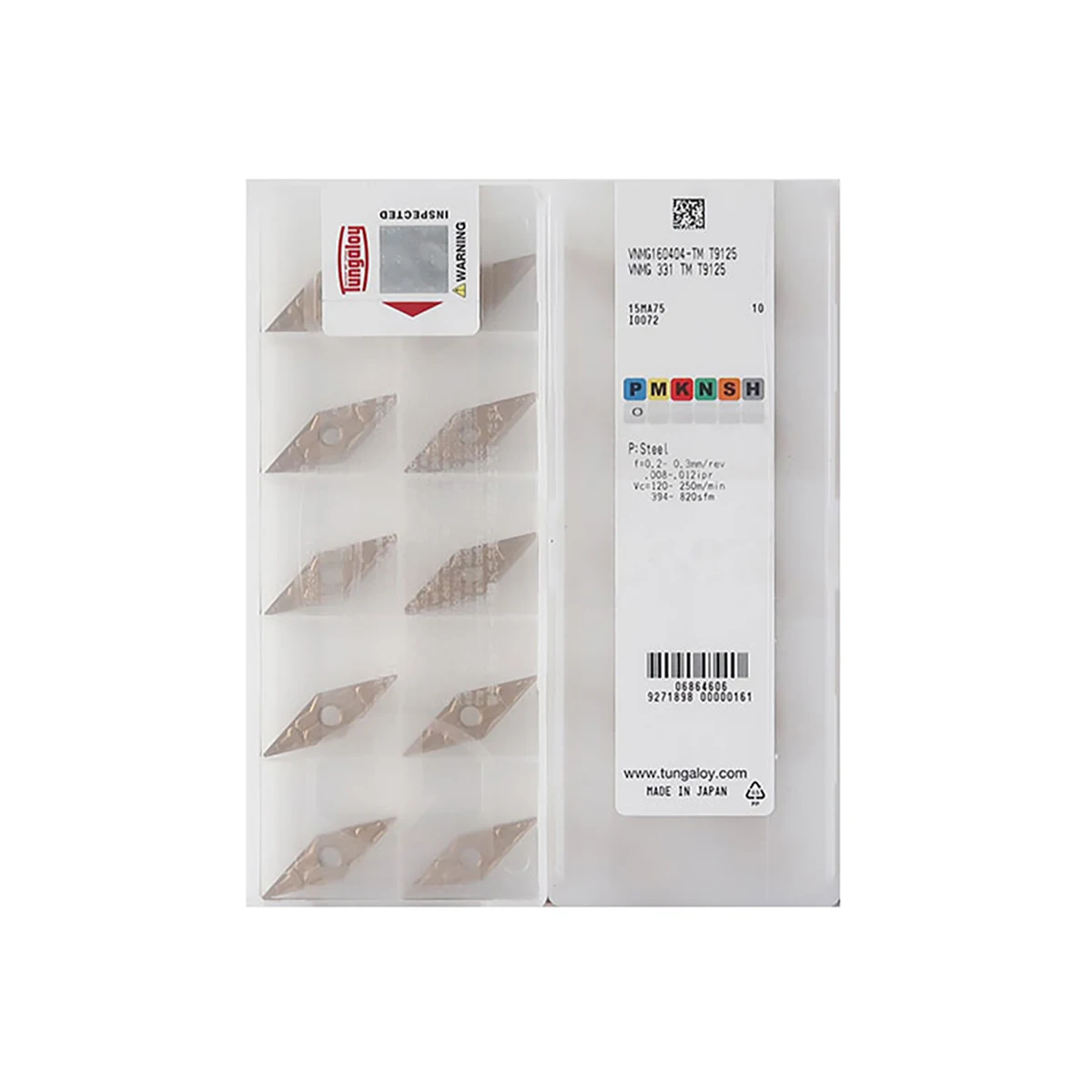 ●TUNGALOY N350 CERMET 10 TNMG160404-11● Tungaloy Carbide Insert Turning | Tungsten Carbide Inserts