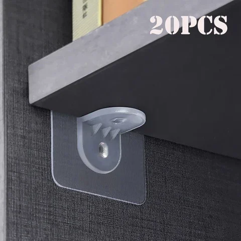 

Shelf Support Glue Free Punching Nail Strong Triangle Bracket Clip Wall-mounted Wall Cabinet Home Kitchen Bathroom Accessories