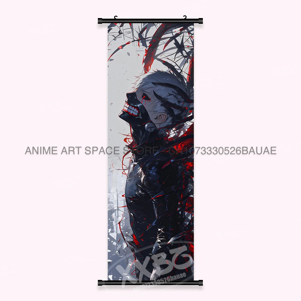 Tokyo Ghoul Anime Character Canvas Wall Art - Home Decoration Mural Poster