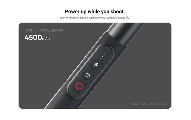 オリジナルの自撮り棒insta360,リモコンアクセサリー,エッジ3