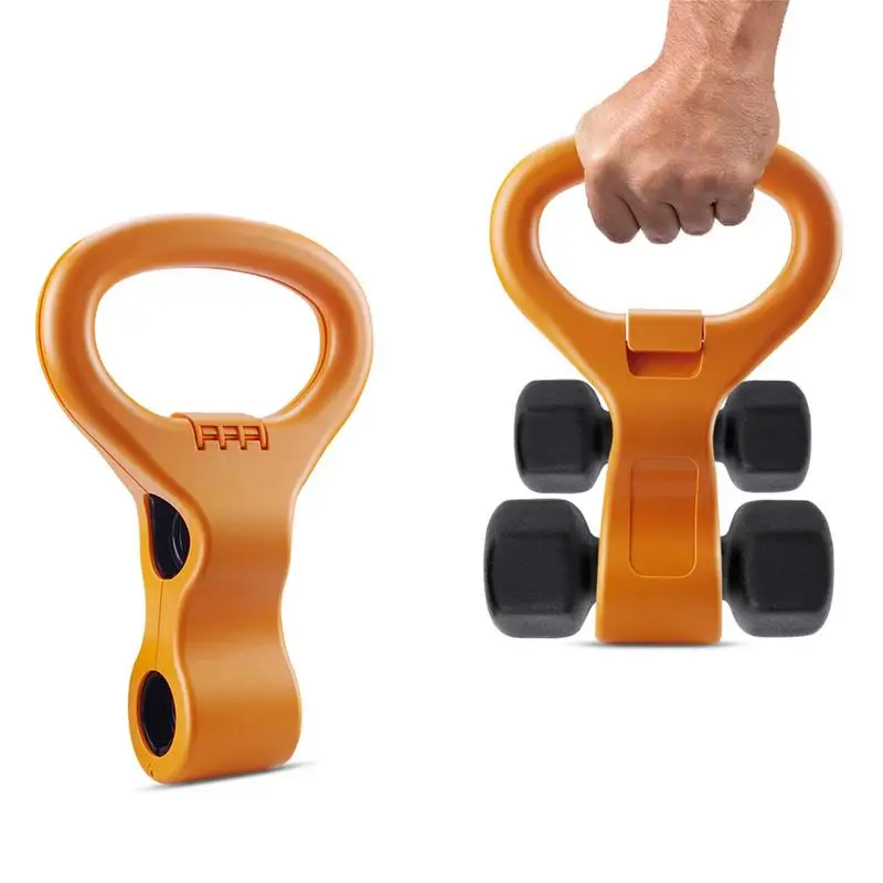 

Dumbbell Grip Handle For Workouts Portable Kettlebell Weights Exercise Gear Kettlebell Grip Strength Training Equipment Travel