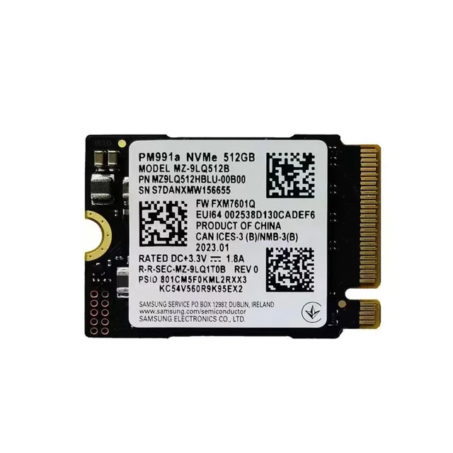 SAMSUNG PM991 SSD 512GB◆健康状態98% SAMSUNG PM991 SSD 512GB◇健康状態98% Samsung PM991 SSD Data Recovery