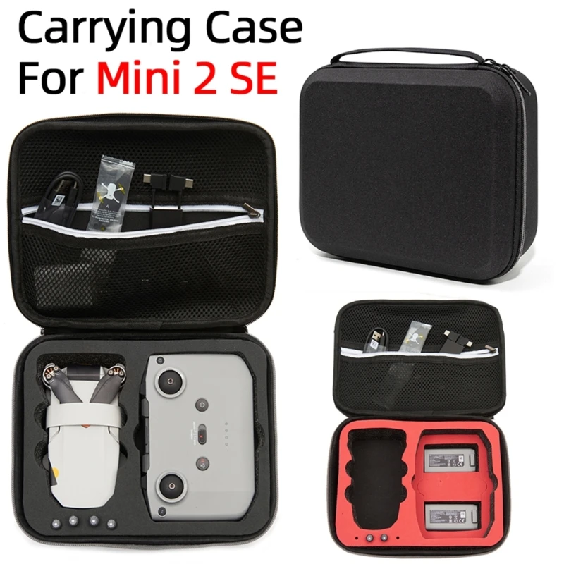 Strong Durability Carrying Case Portable Travel Bag for Mini 2 Flight Anti-Bumps Handbag Full Protective Carrying Bag