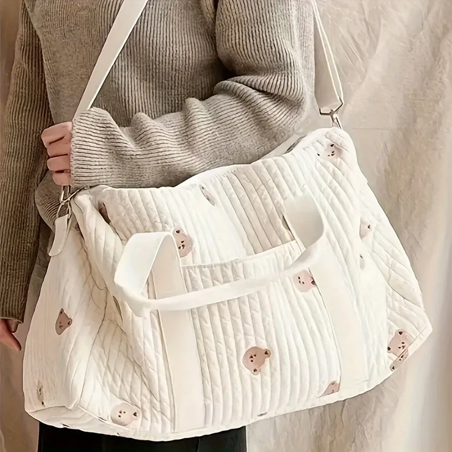 Trending Large Capacity Outdoor Travel Weeknder bolsas de pa&ntilde;ales Babies Mommy Baby Maternity Bag The Diaper Bag