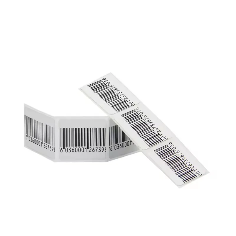 Shopping Malls And Supermarket 8.2 mhz Security Labels Loss Prevention Security Label 40*40mm RF Label 1000Pcs/roll