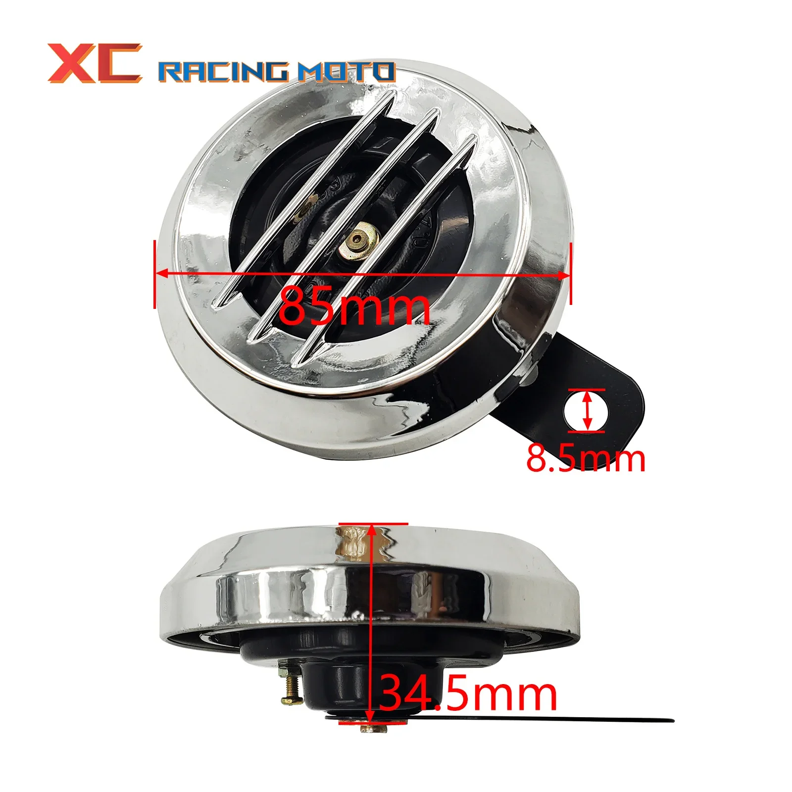 Scooter Horn 60V 0.2A 100dB Electric Scooter Electric Horn Kits For Citycoco Scooter Harley Waterproof Loud Horn