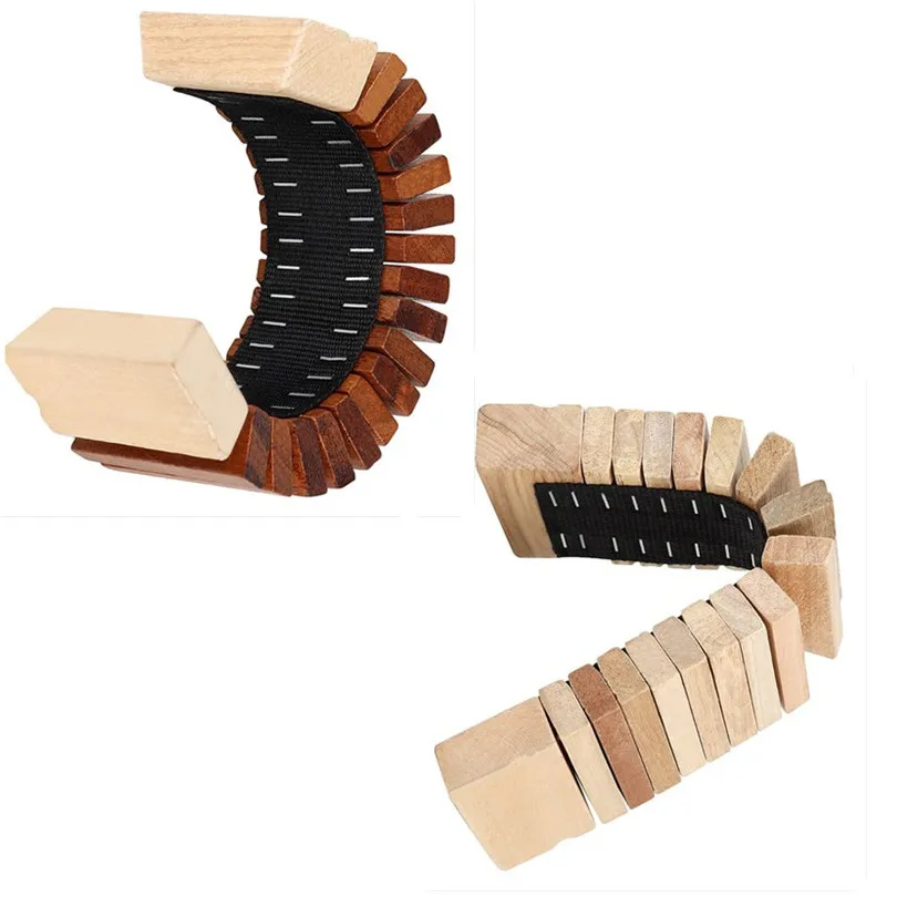 Percussion Wooden Castanet for Musical Beginner Education 2 Colors Optional