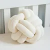 European Minimalist Handmade Woven Pillows Are Skin Friendly, Soft, and Highly Elastic, Teddy Velvet Ball Tying 1