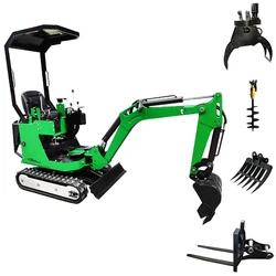 Mini Excavatrices Hydrauliques à Inondation CE, Petite Pelle à Souder, 2 Tonnes, Utilisées Directement en Usine