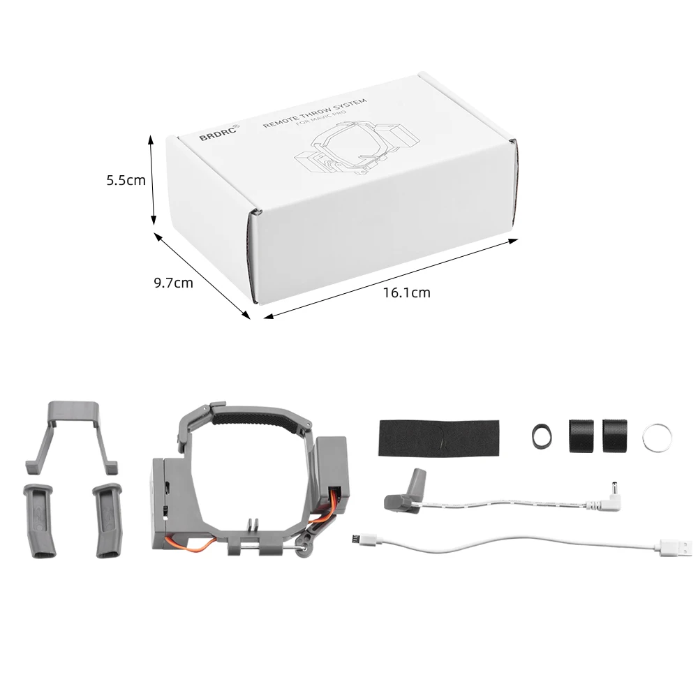 Sistema di caduta per DJI Mavic 3/Pro/2 Pro Zoom/AIR 2/Mini 2/Mini 3/3 Pro Drone Airdrop System Ring Gift consegna Life Rescue Thrower - Image 6