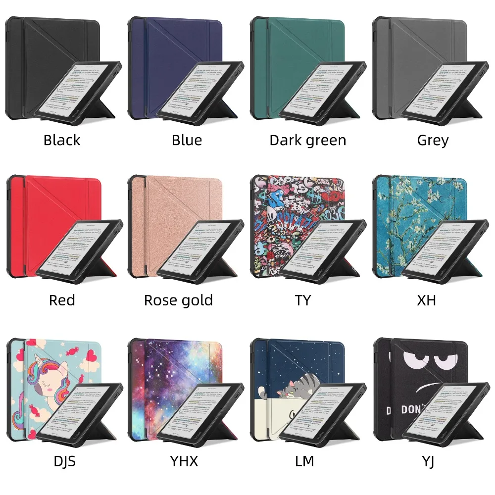 Magnetic Smart Cover with Soft TPU Back