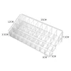 Transparent arylic Trapezoid Lipstick Holder Cosmetic Organizer/display/holder Organizer Stand 4