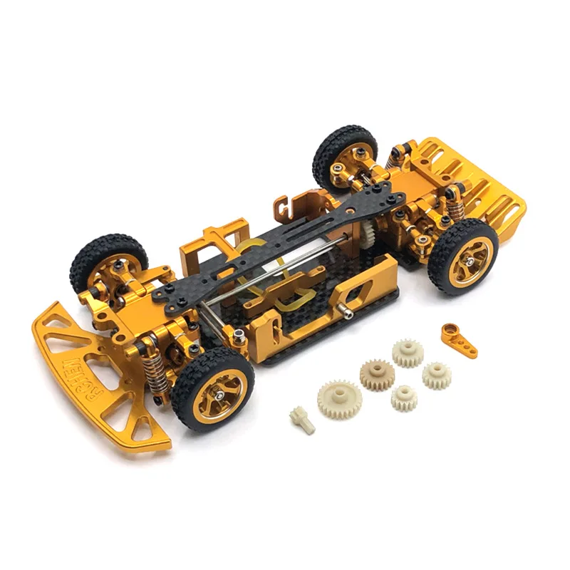 Suitable For WLtoys 1/28 284131 K969 K979 K989 K999 RC Car Accessory Metal Upgrade Frame 4