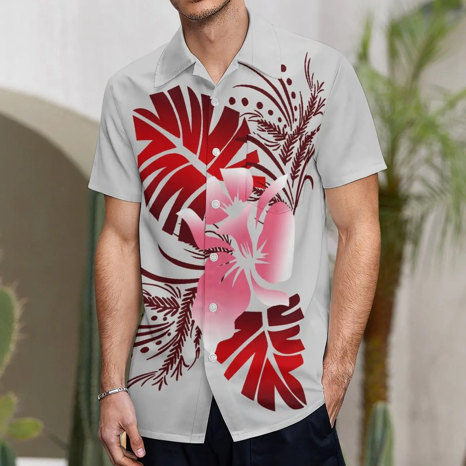 ペアルック　ワンピース&アロハシャツ　トゥーパームス ペアルック ワンピース&アロハシャツ トゥーパームス （楽天市場