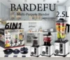 2.5L 6in1 Blender Stainless Steel Large Capacity Metal Juicer Meat Grinder Food Processor 6