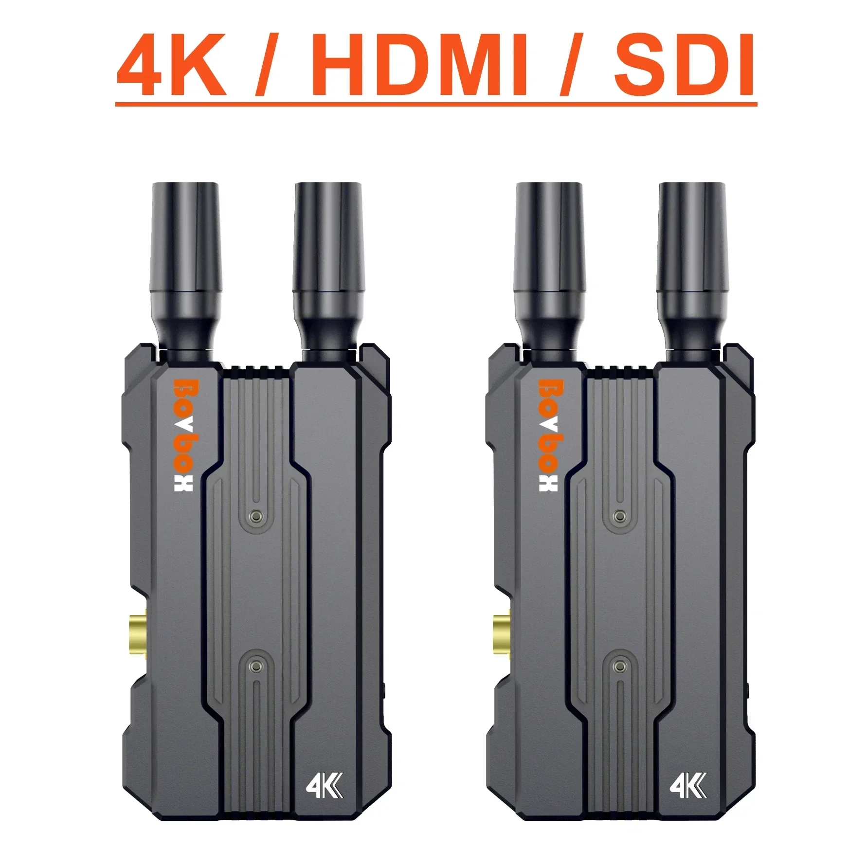 

4K HDMI SDI Wireless Transmission Video Transmitter and Receiver Dual Display Extender for Videographer PC Camera Live Streaming