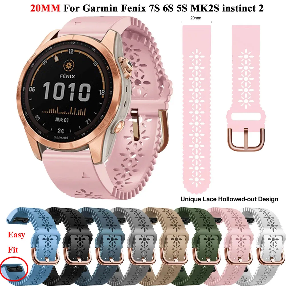 Garmin Delta OUTVI 20mm Watch Band For Garmin Fenix 5s Fenix 6S