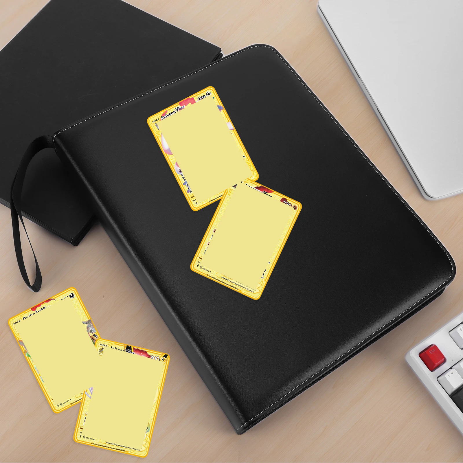 Cards Colletction Album 900 Pockets Card Storage Organizer Album Double Sided PU for Pokemon MTG TCG Sports Cards Football Cards