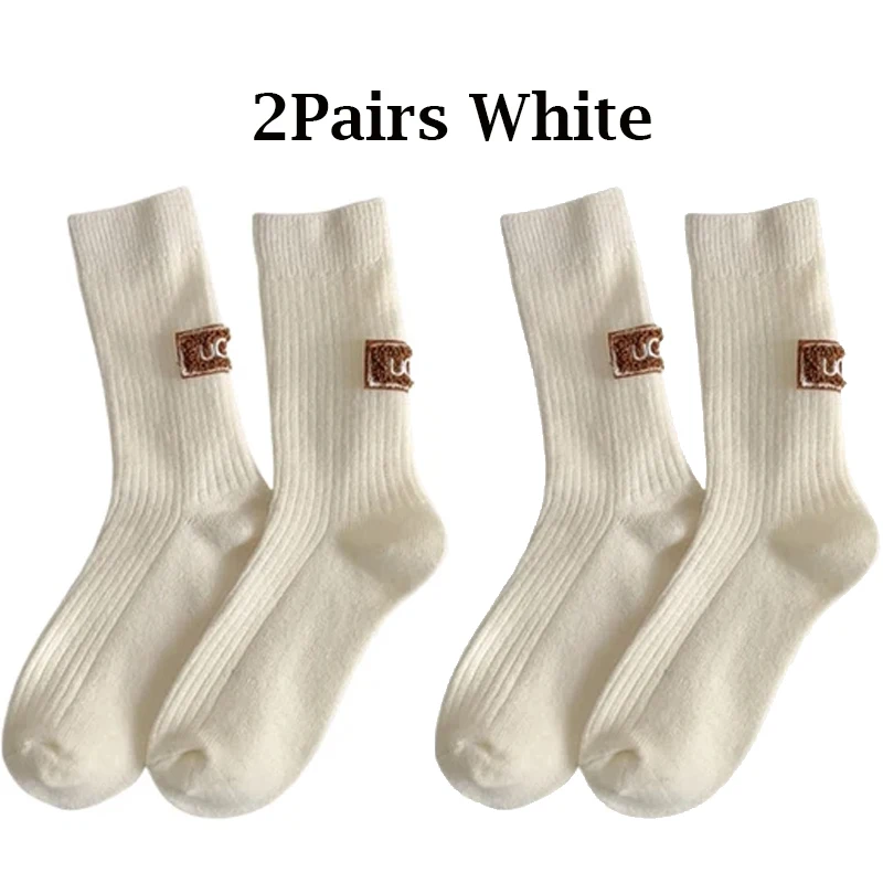 1/2/3/4/5 أزواج الخريف الشتاء الدافئة جوارب مبطنة...