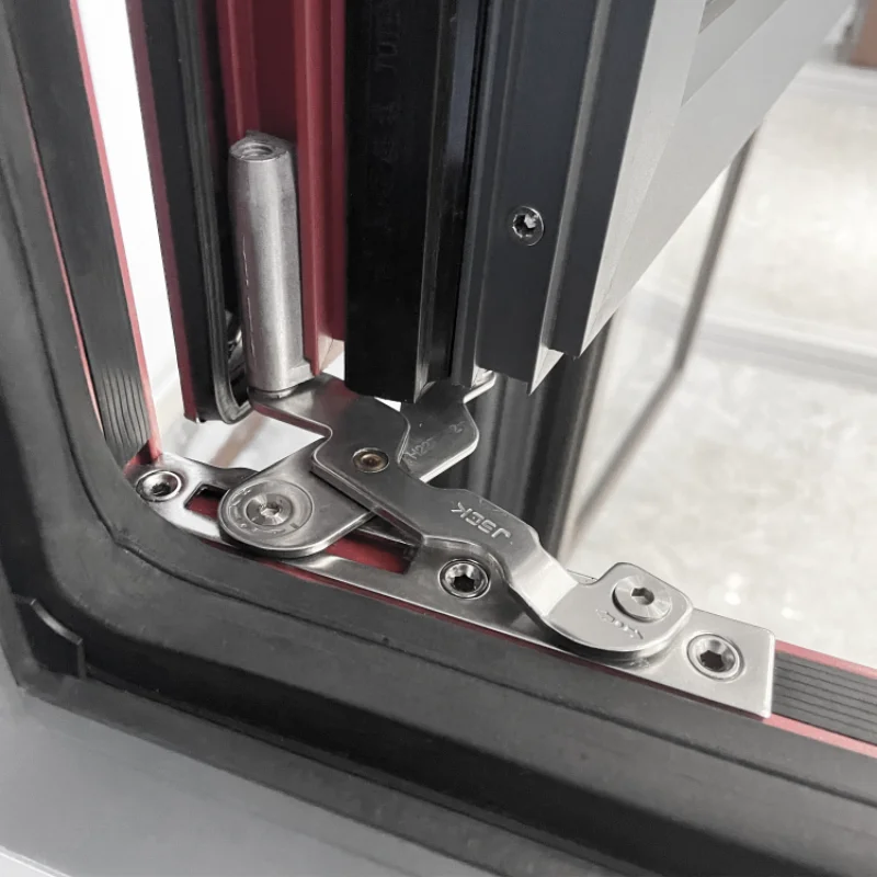 hinge gemel Aluminum Casement Window Invisible Hinge heavy duty hidden hinges for aluminum doors extra strong System Hardware