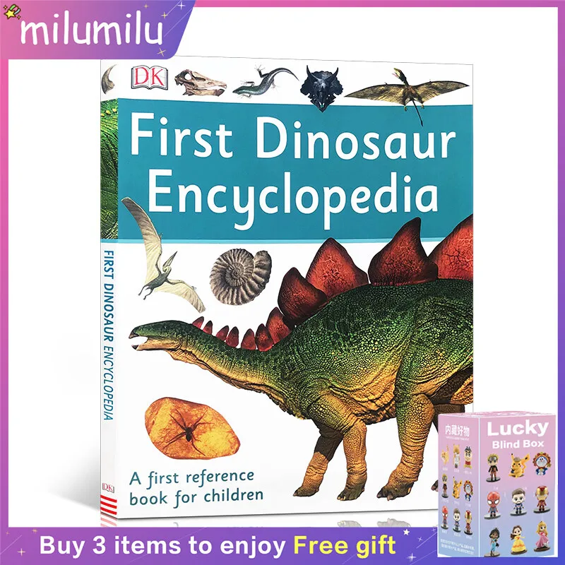 

MiluMilu First Dinosaur Encyclopedia DK Reference Original Children Popular Science Books