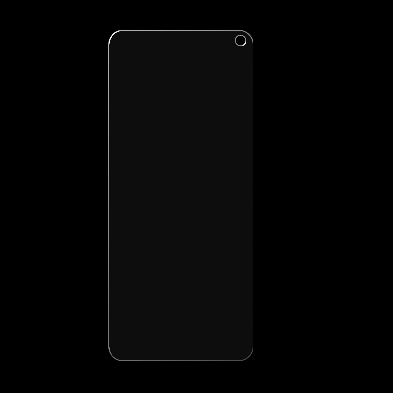 Carbon Fiber Film and Tempered Glass Screen Protector Set