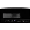 1.6 Cu. Ft. 1000 Watt Over The Range Microwave Oven with LED Display, Child Safety Lock, Black 6