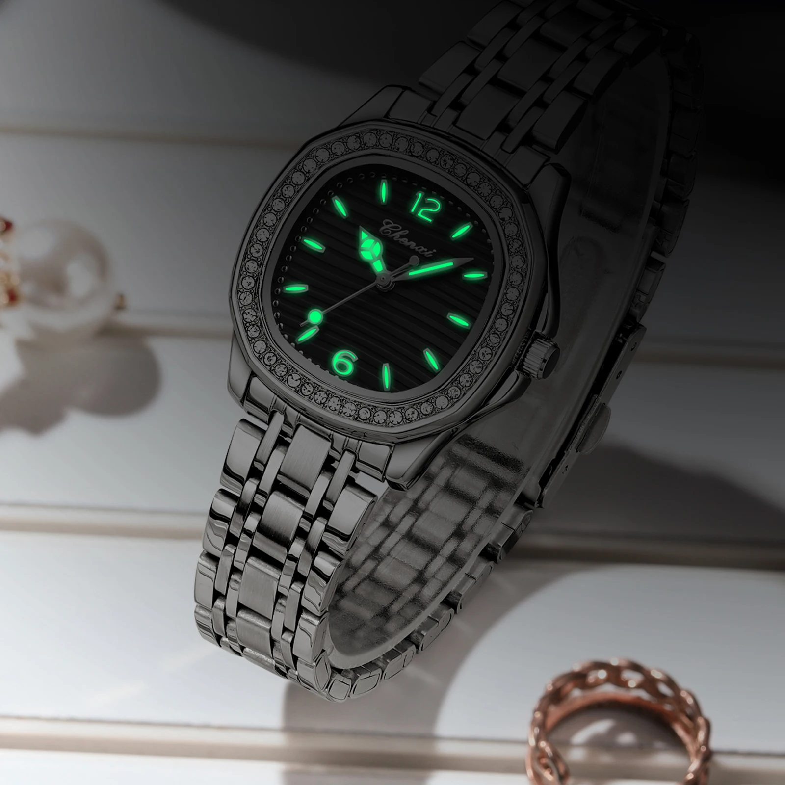 ساعات جديدة للمرأة CHENXI ساعة كوارتز عالية الجودة...