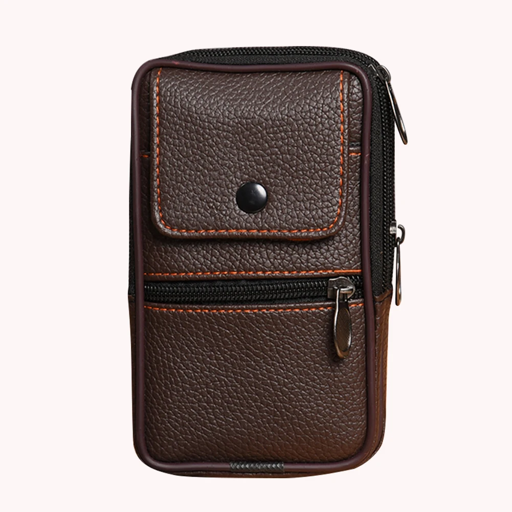 Men Belt Bum Pouch Multifunctional Waist Fanny Pack Casual Shoulder Bag Cell Phone Bag Outdoor Purse Camping Hunting Bag