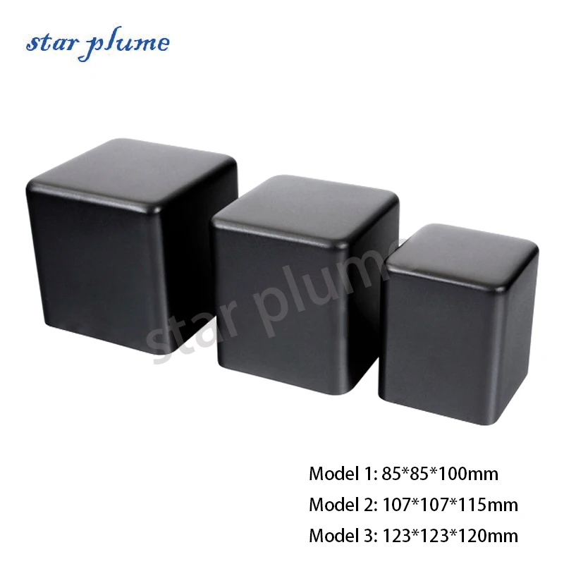 

(123*123*120mm) Iron Transformer Cover Cow Protective Cover for Vacuum Tube Amplifier Chassis Shell DIY Box Accessories