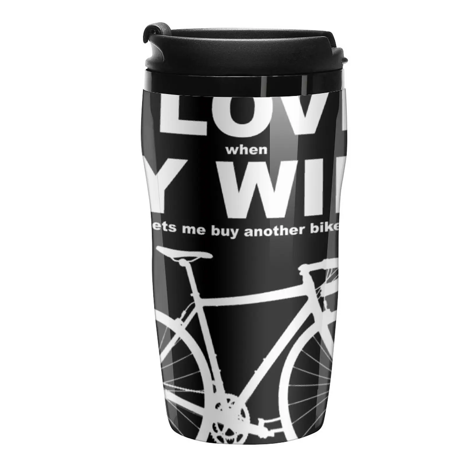 

New I LOVE MY WIFE* Travel Coffee Mug Coffee Mugs Thermos Coffee Cups For Cafe