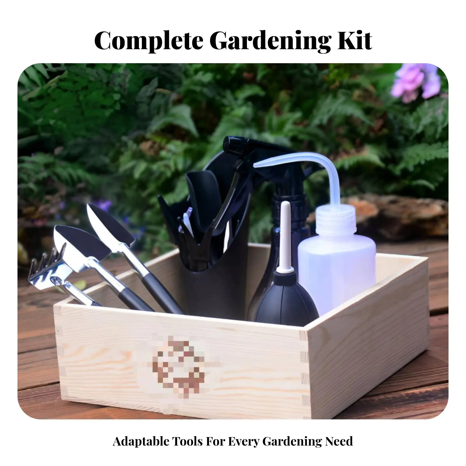 미니 원예 도구 세트, 물뿌리개, 가위, 가방, 홈 오피스, 꽃 재배