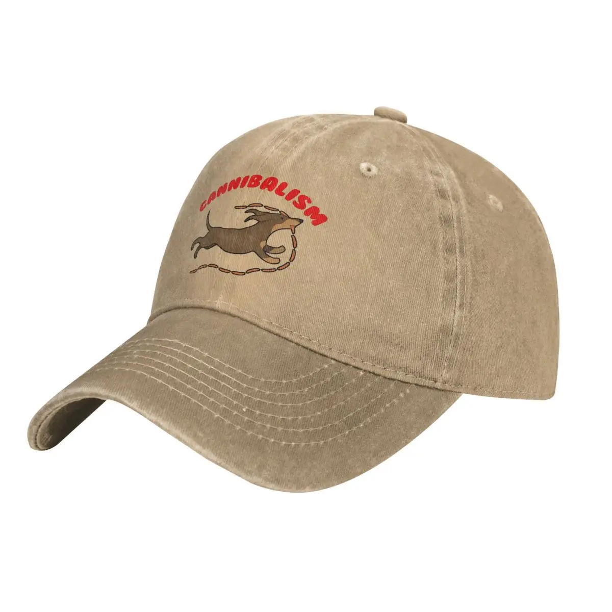 

Dachshund Dog Unisex Style Baseball Caps Sausage Dogs Distressed Denim Washed Hats Cap Retro Outdoor Summer Snapback Cap