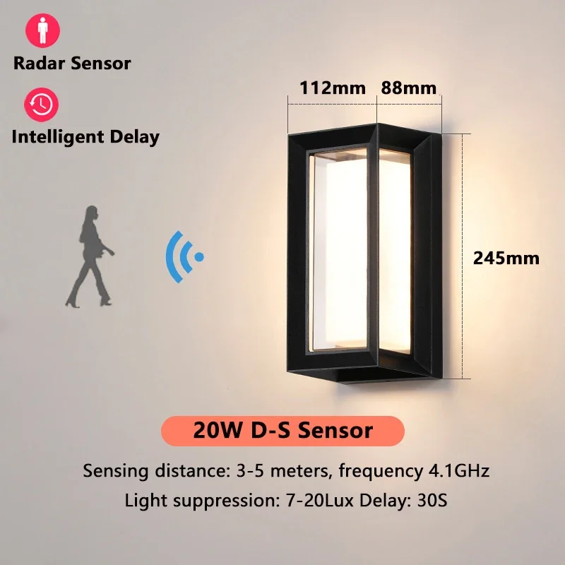 D-S Motion Sensor,AC180-260V 20W