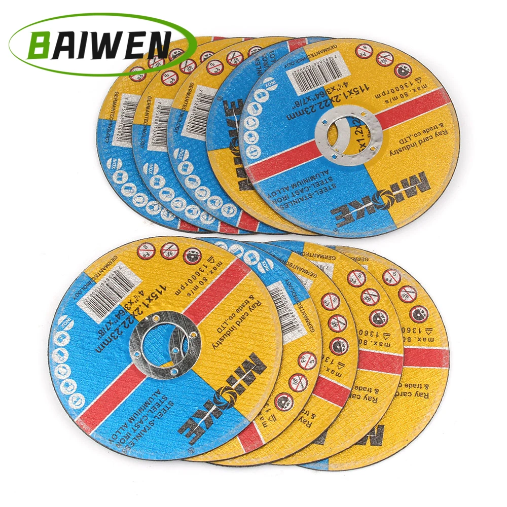 Metal Grinding Wheel 115mm Stainless Steel Cut Off Disc Dremel Abrasives Grinding Disc For Angle Grinder Accessories 5-50pcs