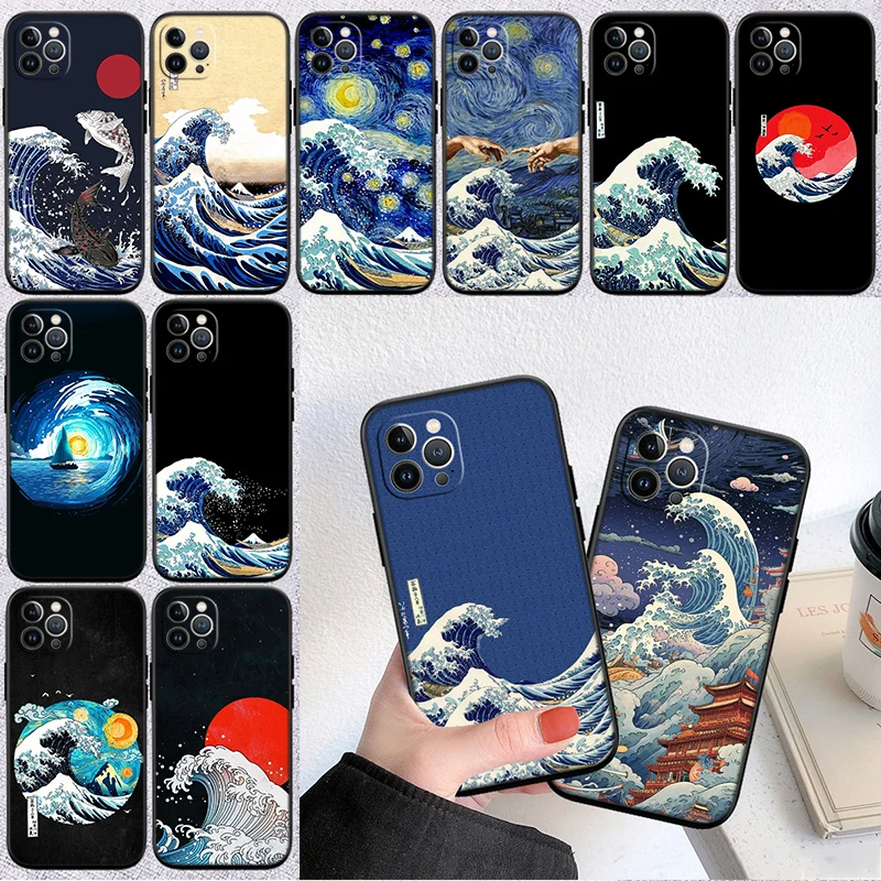 Great Wave Off Kanagawa Art-Inspired Phone Case