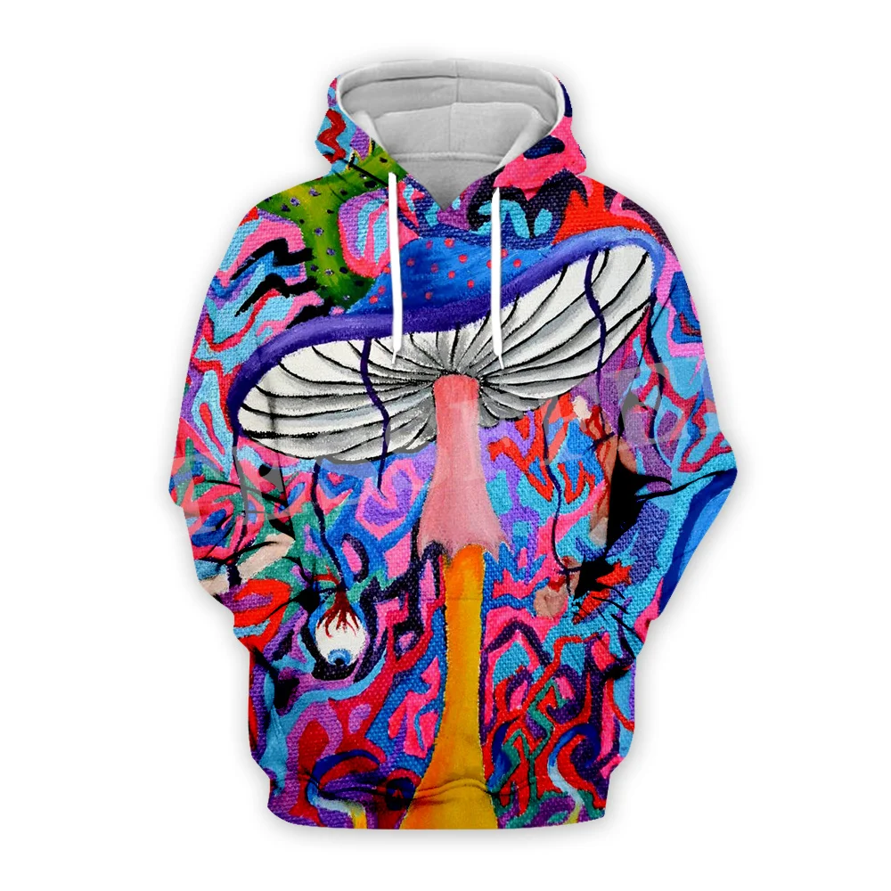 

Mushroom Forest Plants Fungus Trippy Abstract Psychedelic Hippie Tracksuit Harajuku Pullover Streetwear Casual Jacket Hoodies 23