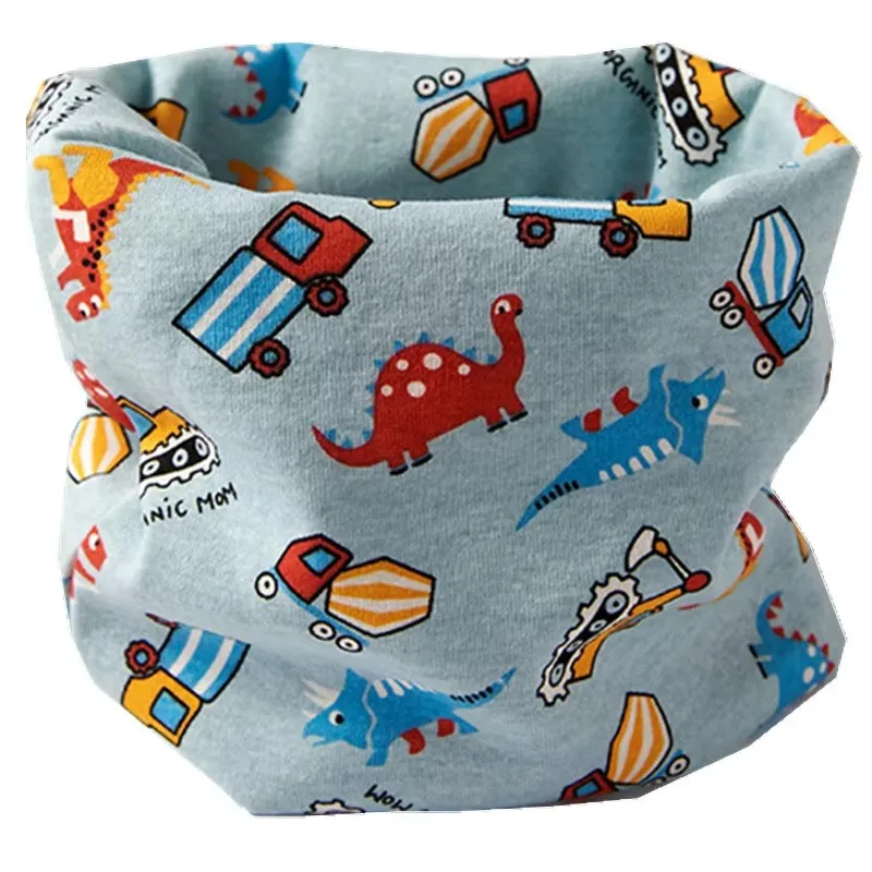 2024 Children's Cotton Fashion O-Ring Scarf