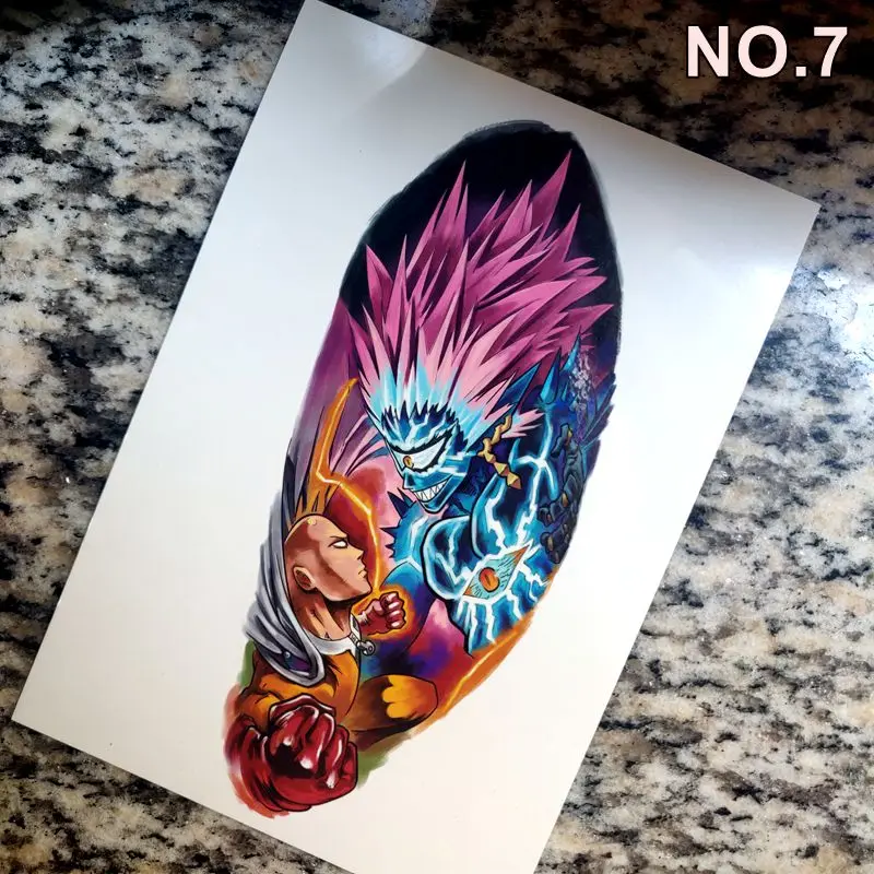 Tatuagens Temporárias Anime, Ás Dos Desenhos Animados, Bandeira Piratas,  Arte Corporal, Dedo Do Braço, Tatuagem Falsa Realista, Adesivo - AliExpress