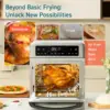 11-in-1 Air Fryer Oven , 13Qt Small Footprint Airfryer combo with Rotisserie, Toast, Bake, Roast, Reheat Functions and mo 2