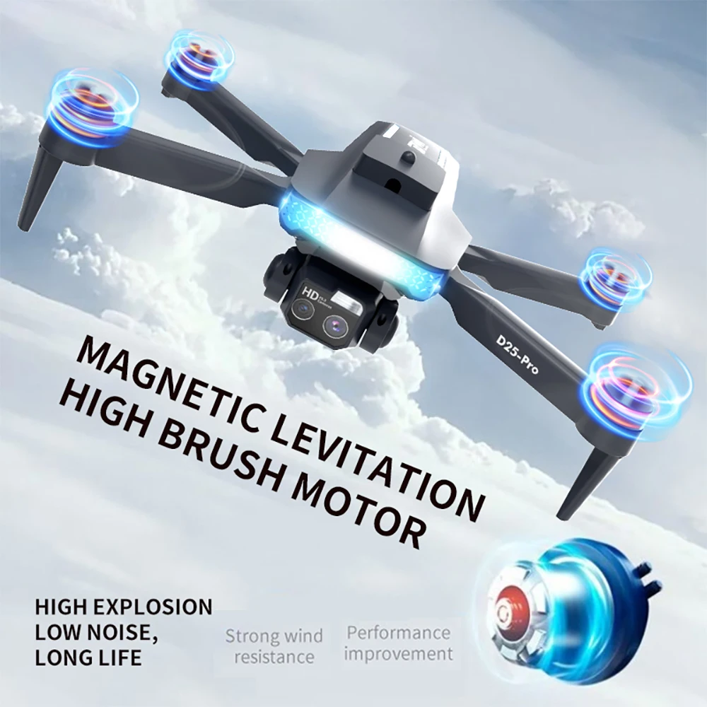 Drone 8K Professional GPS HD Camera Drones 5G WIFI FPV Video 4k UAV 4.5 Inch Large Screen Remote Control RC Dron D25 PRO MAX
