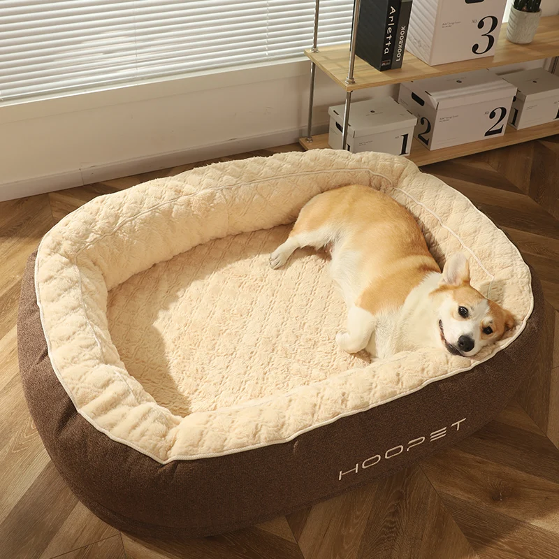 Soft Pet Bed Thickened Warm Dogs and Cats Nest Pawgogo