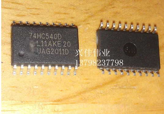 

10 шт., новый буфер 74HC540D 74HC540 и чип линейного драйвера SOP-20