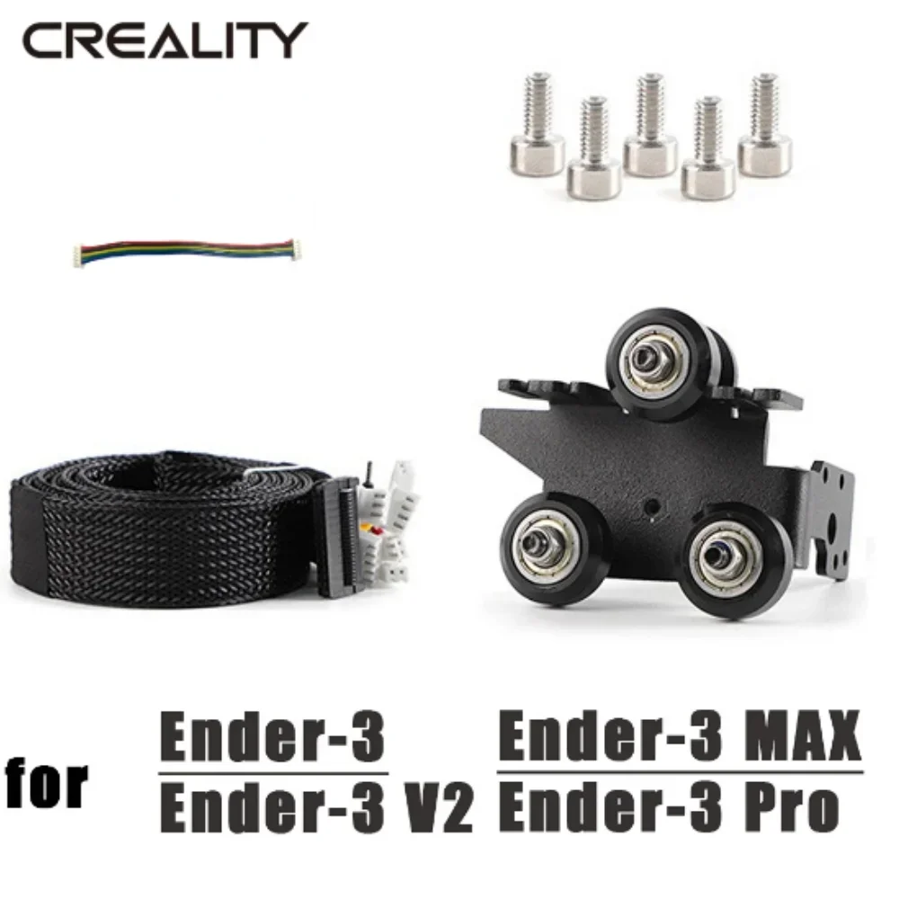 

CREALITY Cable Support Rail Mounting Plate or Cable for Sprite Extruder Pro Kit 300℃ High Temperature Printing Modified Kit
