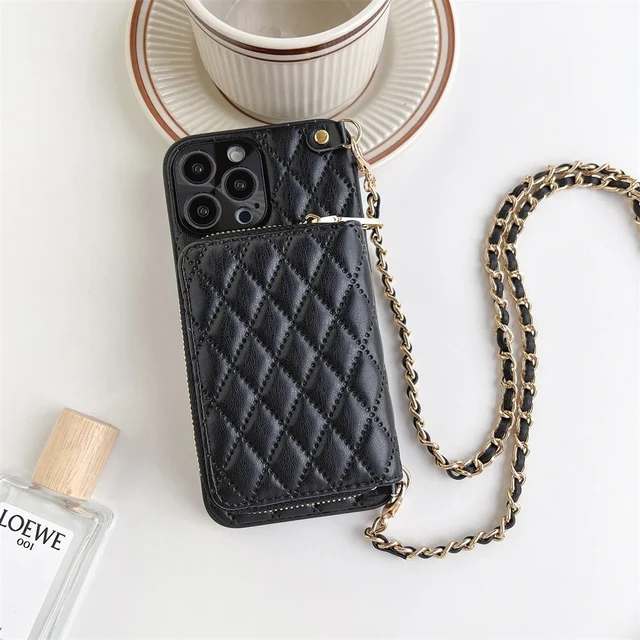 Crossbody Iphone 14 Pro Case Luxury Case  Iphone 13 Pro Max Cover Wallet  Strap - Mobile Phone Cases & Covers - Aliexpress