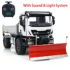 Toys 4x4 Metal 1/14 RC Hydraulic Dumper Truck Snow Blade TOUCAN Radio Control Tipper Cars Finished Vehicle Model TH23845 6