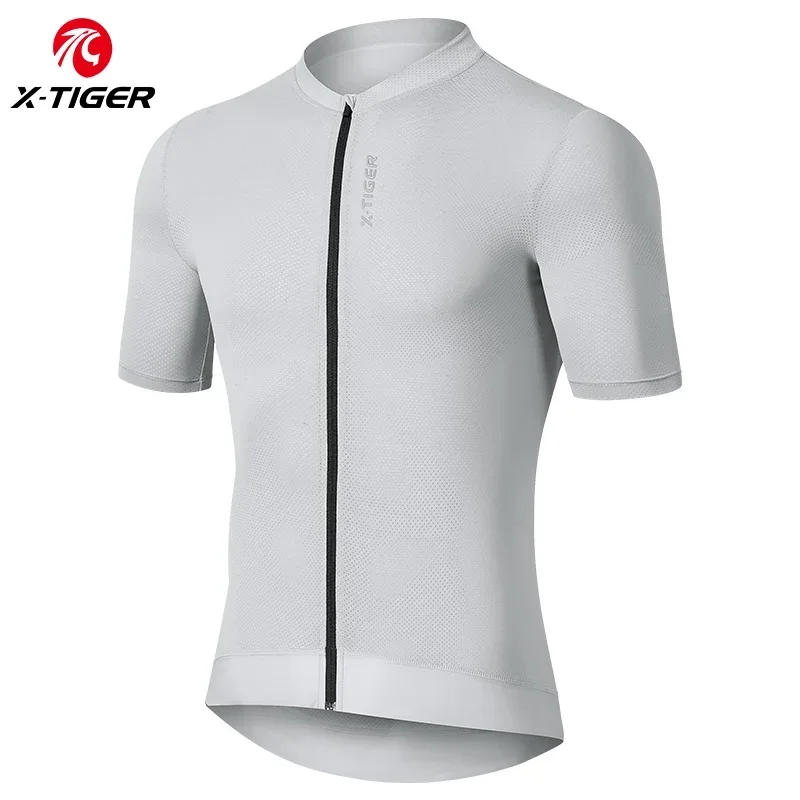Model sportsスペイン製 80’ｓ　サイクリングシャツ X-TIGER Cycling Jersey Slim Fit Fashion Adult Bike Jerseys