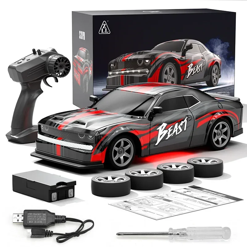 ZLL Beast SG218PRO Remote control car 1:16 high-speed four-wheel drive drift car lighting remote control racing toy model 4